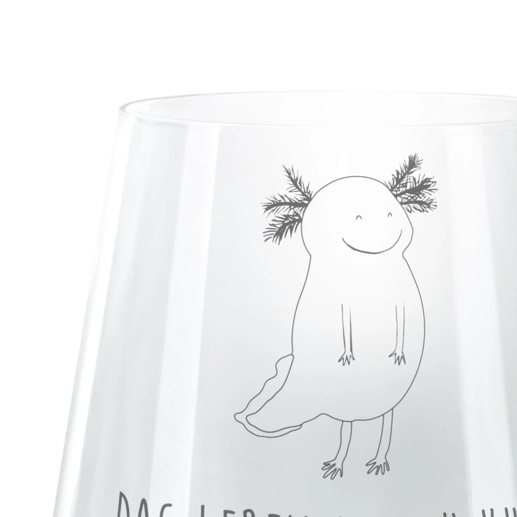 Cocktail Glas Axolotl glücklich Cocktail Glas, Cocktailglas mit Gravur, Cocktail Glas mit Sprüchen, Cocktail Glas mit Wunschtext, Axolotl, Molch, Axolot, Schwanzlurch, Lurch, Lurche, Motivation, gute Laune