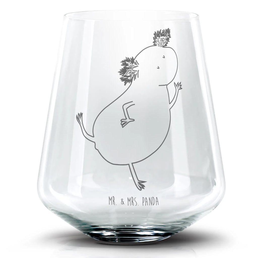 Cocktail Glas Axolotl tanzt Cocktail Glas, Cocktailglas mit Gravur, Cocktail Glas mit Sprüchen, Cocktail Glas mit Wunschtext, Axolotl, Molch, Axolot, Schwanzlurch, Lurch, Lurche, Dachschaden, Sterne, verrückt, Freundin, beste Freundin