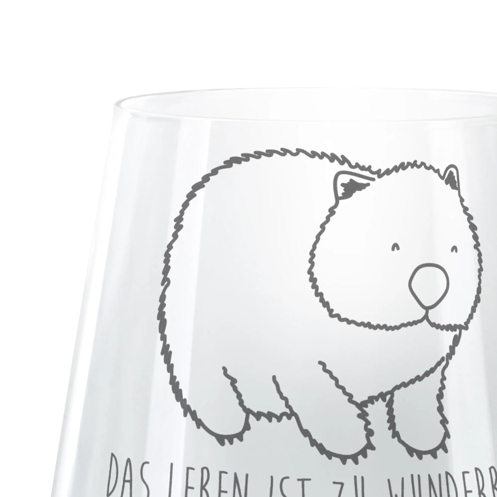 Cocktail Glas Wombat Cocktail Glas, Cocktailglas mit Gravur, Cocktail Glas mit Sprüchen, Cocktail Glas mit Wunschtext, Tiermotive, Gute Laune, lustige Sprüche, Tiere, Wombat, Das Leben ist schön, Motivation, Spruch, Australien