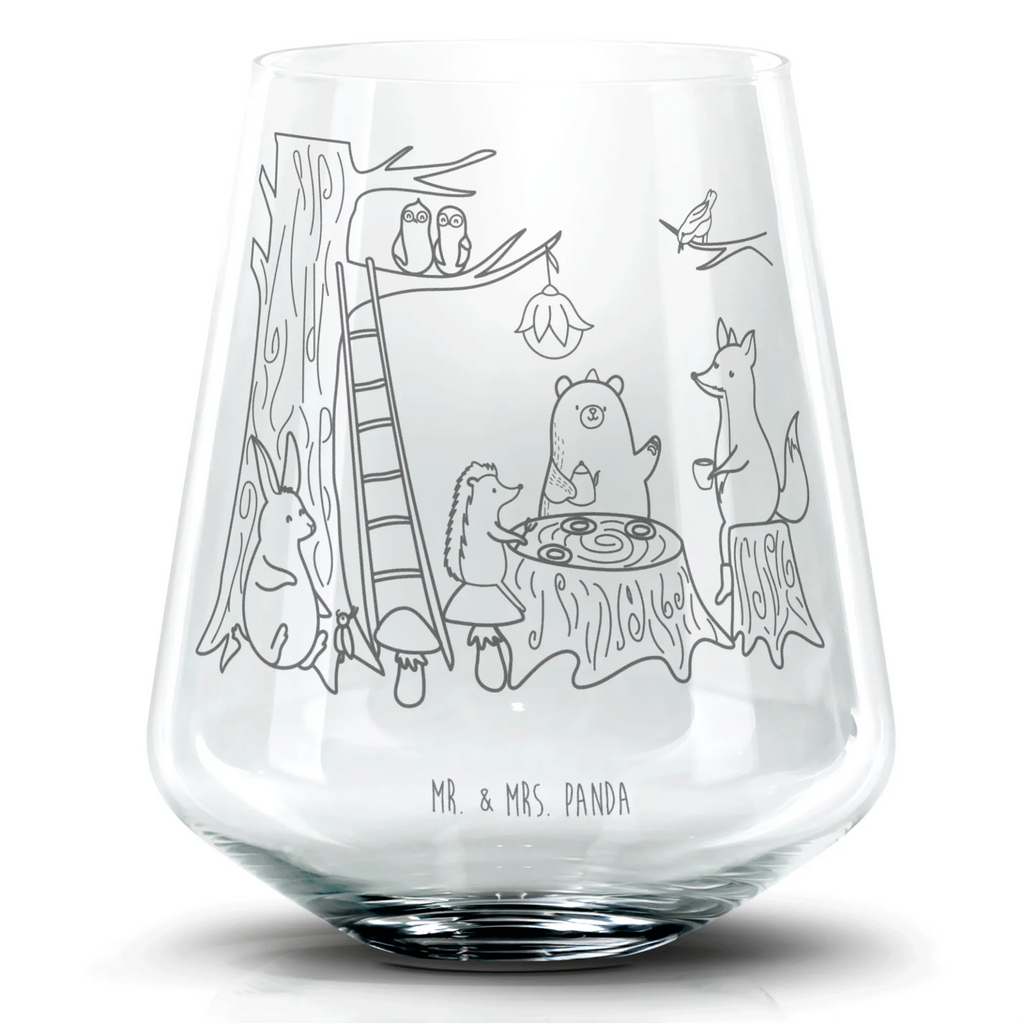 Cocktail Glas Waldtiere Picknick Cocktail Glas, Cocktailglas mit Gravur, Cocktail Glas mit Sprüchen, Cocktail Glas mit Wunschtext, Tiermotive, Gute Laune, lustige Sprüche, Tiere, Waldtiere, Picknick, Wald, Fuchs, Hase, Igel, Maus, Eichhörnchen