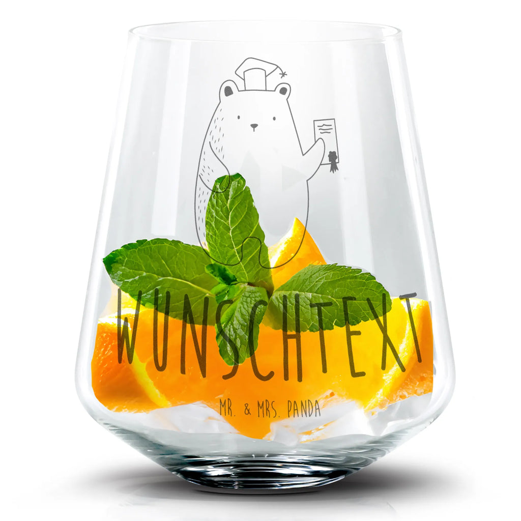 Personalisiertes Cocktail Glas Bär Prüfung Cocktail Glas, Cocktailglas mit Gravur, Cocktail Glas mit Sprüchen, Cocktail Glas mit Wunschtext, Bär, Teddy, Teddybär, Abitur, Prüfungen, Prüfung bestanden, Abschluss, Zeugnis, Abschlusszeugnis