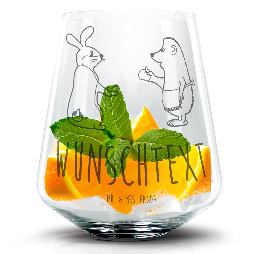 Personalisiertes Cocktail Glas Hase Igel Cocktail Glas, Cocktailglas mit Gravur, Cocktail Glas mit Sprüchen, Cocktail Glas mit Wunschtext, Tiermotive, Gute Laune, lustige Sprüche, Tiere, Igel und Hase, Igel, Hase, Liebe Spruch, Liebeskummer Geschenk, Herzschmerz, Trösten, Trennungsschmerz, Spruch romantisch