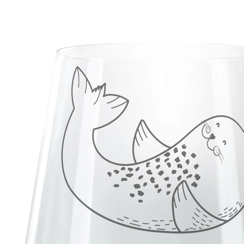 Personalisiertes Cocktail Glas Robbe Liegen Cocktail Glas, Cocktailglas mit Gravur, Cocktail Glas mit Sprüchen, Cocktail Glas mit Wunschtext, Tiermotive, Gute Laune, lustige Sprüche, Tiere, Robbe, Robben, Seehund, Strand, Meerestier, Ostsee, Nordsee, Lachen, Freude