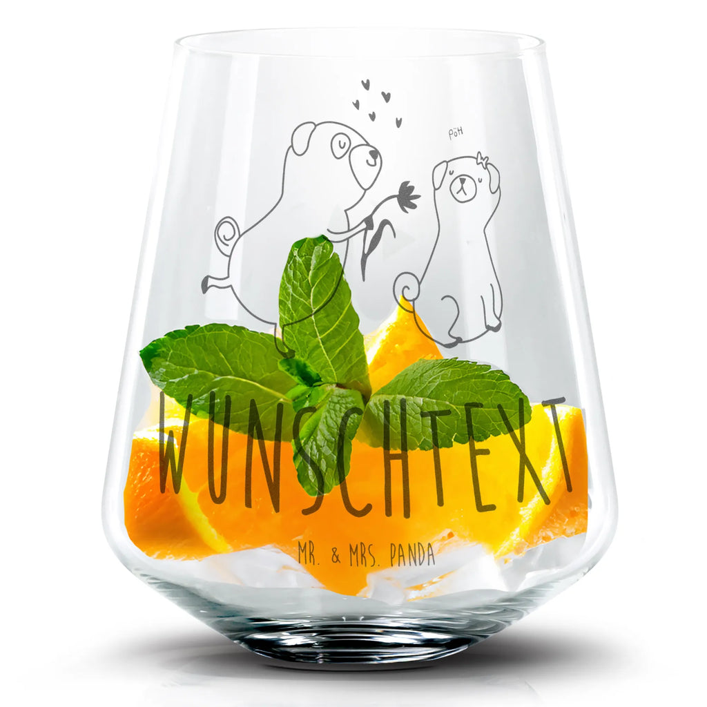 Personalisiertes Cocktail Glas Mops Verliebt Cocktail Glas, Cocktailglas mit Gravur, Cocktail Glas mit Sprüchen, Cocktail Glas mit Wunschtext, Hund, Hundemotiv, Haustier, Hunderasse, Tierliebhaber, Hundebesitzer, Sprüche, Mops, Möpse, Hundeliebe, verliebt, Liebe, Liebesspruch. Verlobt, Geschenk Freund, Partner