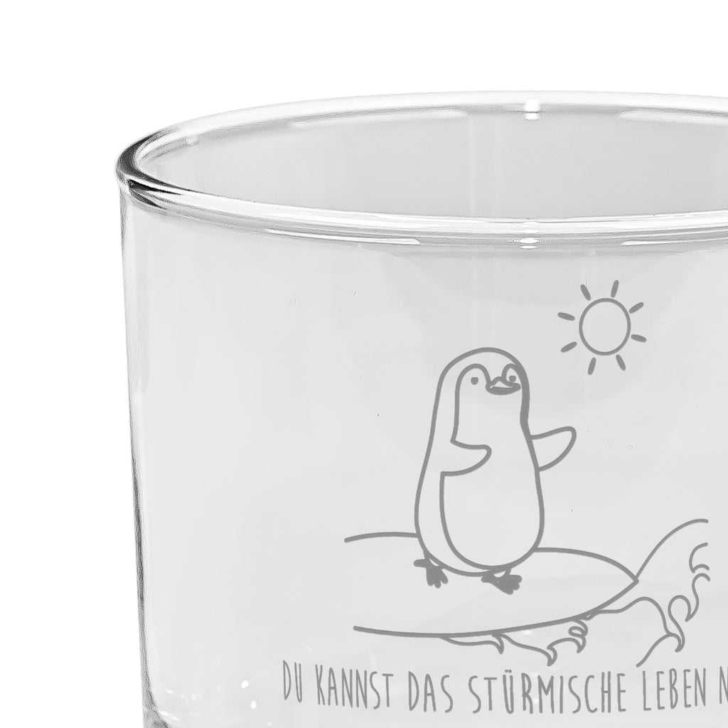 Ginglas Pinguin Surfer Ginglas, Gin Glas, Gin Glas mit Gravur, Ginglas mit Spruch, Gin Glas mit Sprüchen, Pinguin, Pinguine, surfen, Surfer, Hawaii, Urlaub, Wellen, Wellen reiten, Portugal