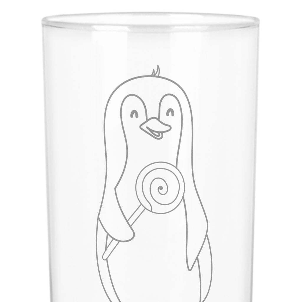 Wasserglas Pinguin Lolli Wasserglas, Glas, Trinkglas, Wasserglas mit Gravur, Glas mit Gravur, Trinkglas mit Gravur, Pinguin, Pinguine, Lolli, Süßigkeiten, Blödsinn, Spruch, Rebell, Gauner, Ganove, Rabauke