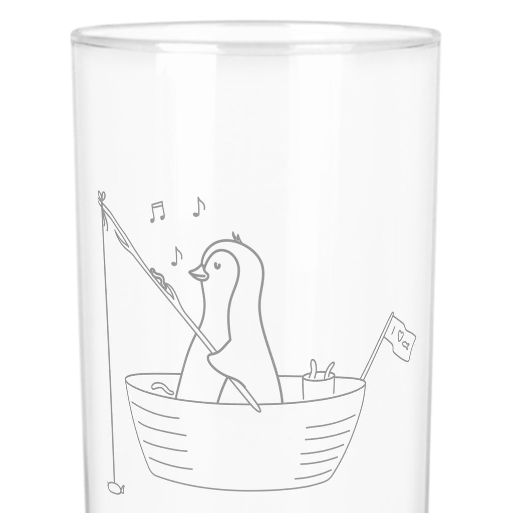 Wasserglas Pinguin Angelboot Wasserglas, Glas, Trinkglas, Wasserglas mit Gravur, Glas mit Gravur, Trinkglas mit Gravur, Pinguin, Pinguine, Angeln, Boot, Angelboot, Lebenslust, Leben, genießen, Motivation, Neustart, Neuanfang, Trennung, Scheidung, Geschenkidee Liebeskummer