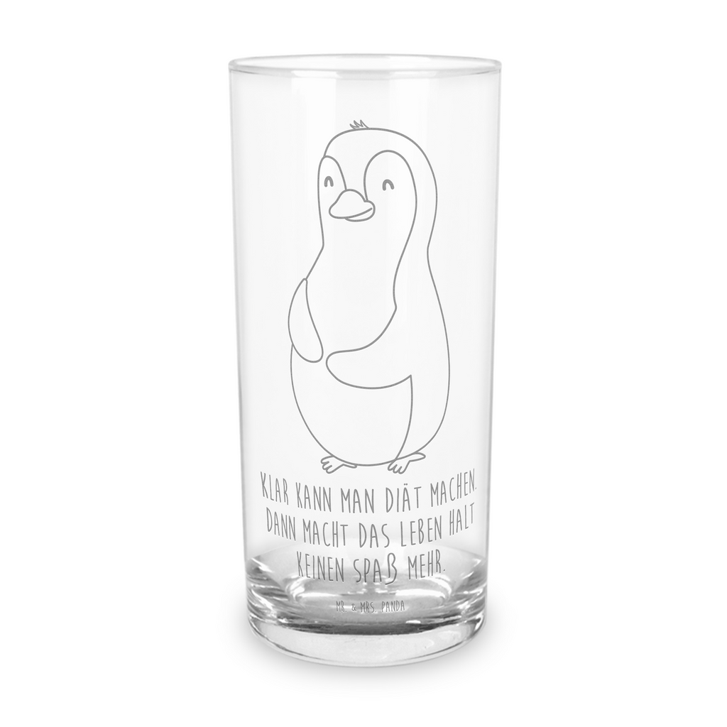 Wasserglas Pinguin Diät Wasserglas, Glas, Trinkglas, Wasserglas mit Gravur, Glas mit Gravur, Trinkglas mit Gravur, Pinguin, Pinguine, Diät, Abnehmen, Abspecken, Gewicht, Motivation, Selbstliebe, Körperliebe, Selbstrespekt