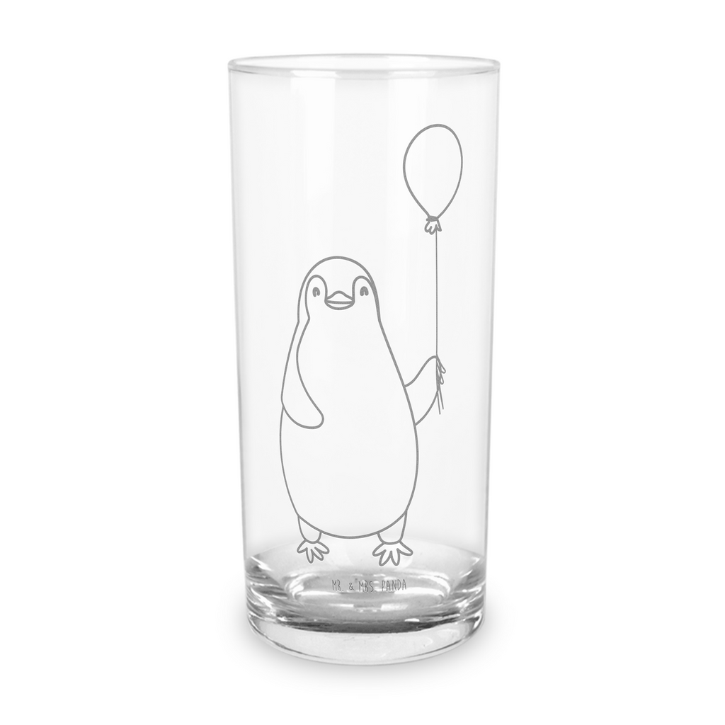 Wasserglas Pinguin Luftballon Wasserglas, Glas, Trinkglas, Wasserglas mit Gravur, Glas mit Gravur, Trinkglas mit Gravur, Pinguin, Pinguine, Luftballon, Tagträume, Lebenslust, Geschenk Freundin, Geschenkidee, beste Freundin, Motivation, Neustart, neues Leben, Liebe, Glück