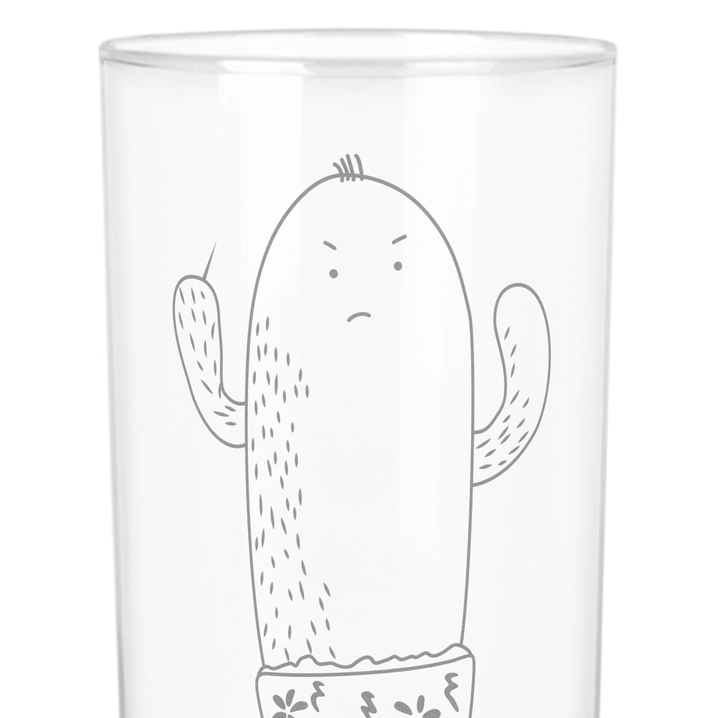 Wasserglas Kaktus wütend Wasserglas, Glas, Trinkglas, Wasserglas mit Gravur, Glas mit Gravur, Trinkglas mit Gravur, Kaktus, Kakteen, ärgern, Büro, Schule, Büroalltag, Chefin, Kollege, Kollegin, wütend