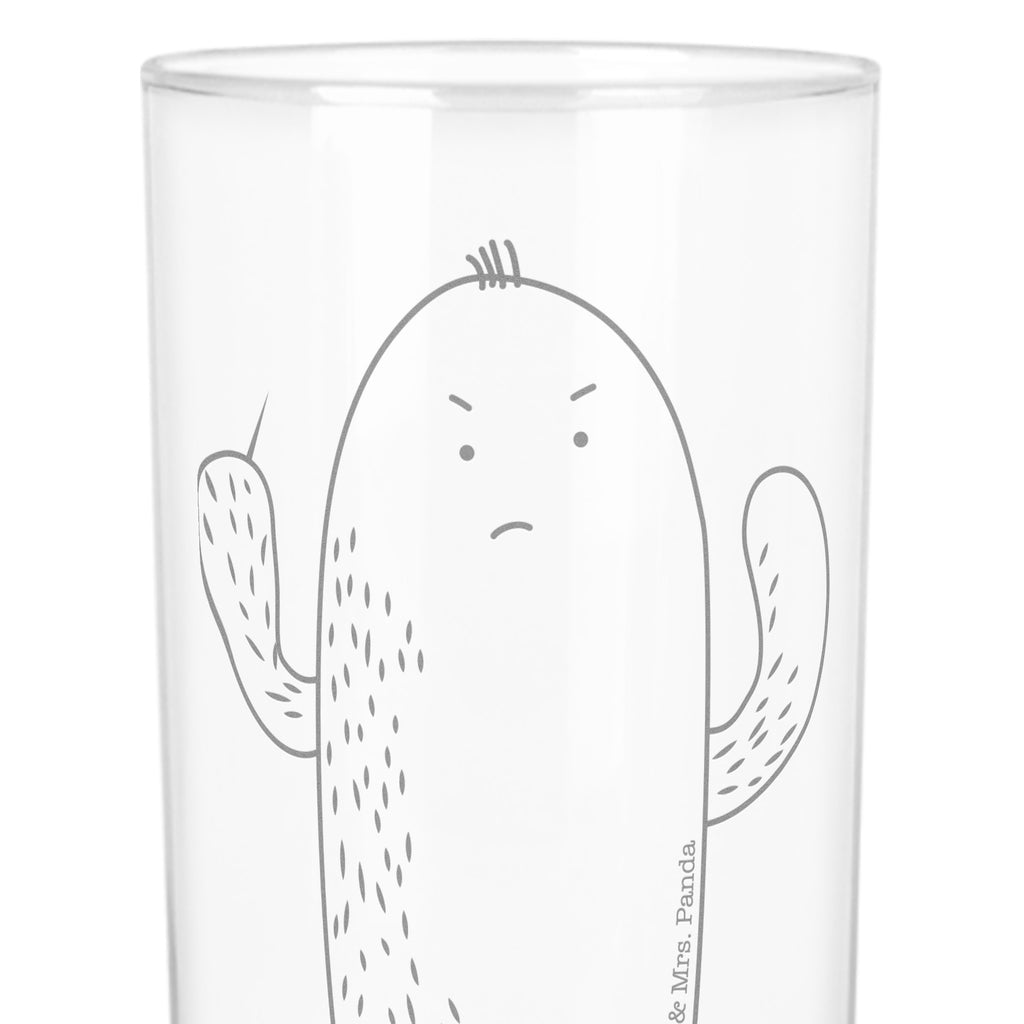 Wasserglas Kaktus wütend Wasserglas, Glas, Trinkglas, Wasserglas mit Gravur, Glas mit Gravur, Trinkglas mit Gravur, Kaktus, Kakteen, ärgern, Büro, Schule, Büroalltag, Chefin, Kollege, Kollegin, wütend