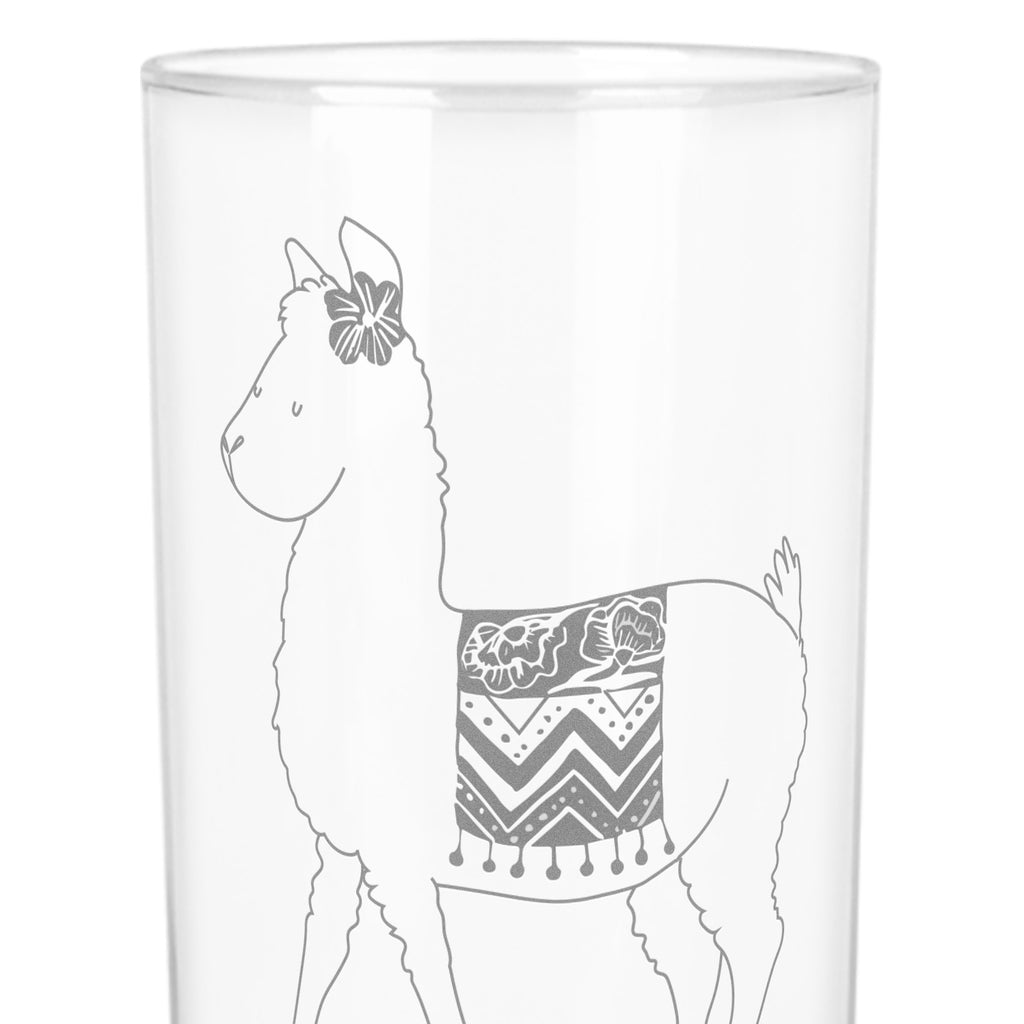 Wasserglas Alpaka stolz Wasserglas, Glas, Trinkglas, Wasserglas mit Gravur, Glas mit Gravur, Trinkglas mit Gravur, Alpaka, Lama