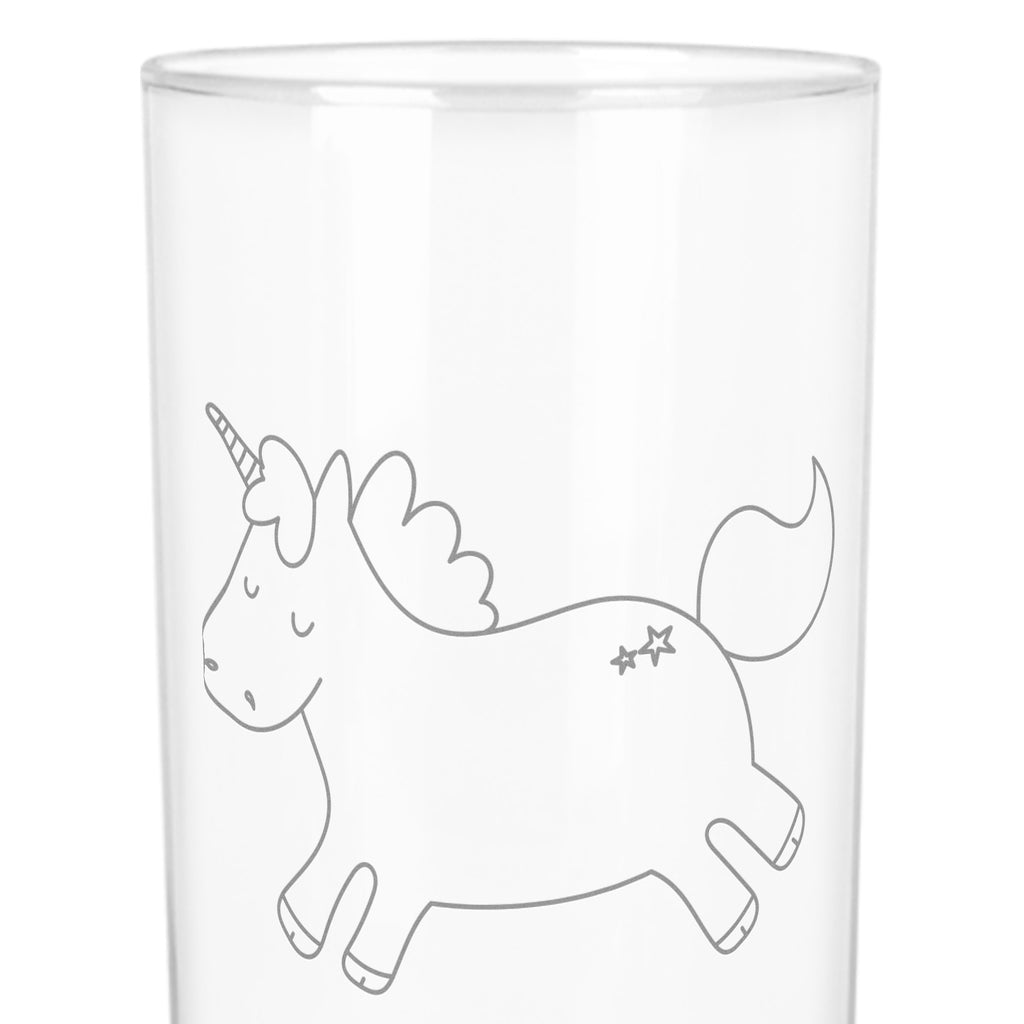 Wasserglas Einhorn Happy Wasserglas, Glas, Trinkglas, Wasserglas mit Gravur, Glas mit Gravur, Trinkglas mit Gravur, Einhorn, Einhörner, Einhorn Deko, Pegasus, Unicorn, glücklich, fröhlich, Spaß, Freude, Lebensfreude, witzig, spannend, Lächeln, Lachen