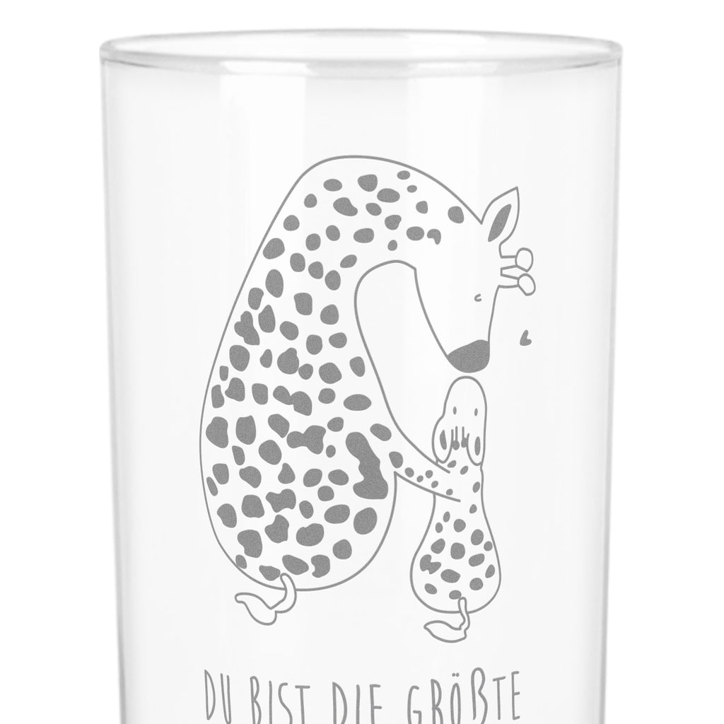 Wasserglas Giraffe mit Kind Wasserglas, Glas, Trinkglas, Wasserglas mit Gravur, Glas mit Gravur, Trinkglas mit Gravur, Afrika, Wildtiere, Giraffe, Kind, Mutter, Mama, Tochter, Sohn, Lieblingsmensch