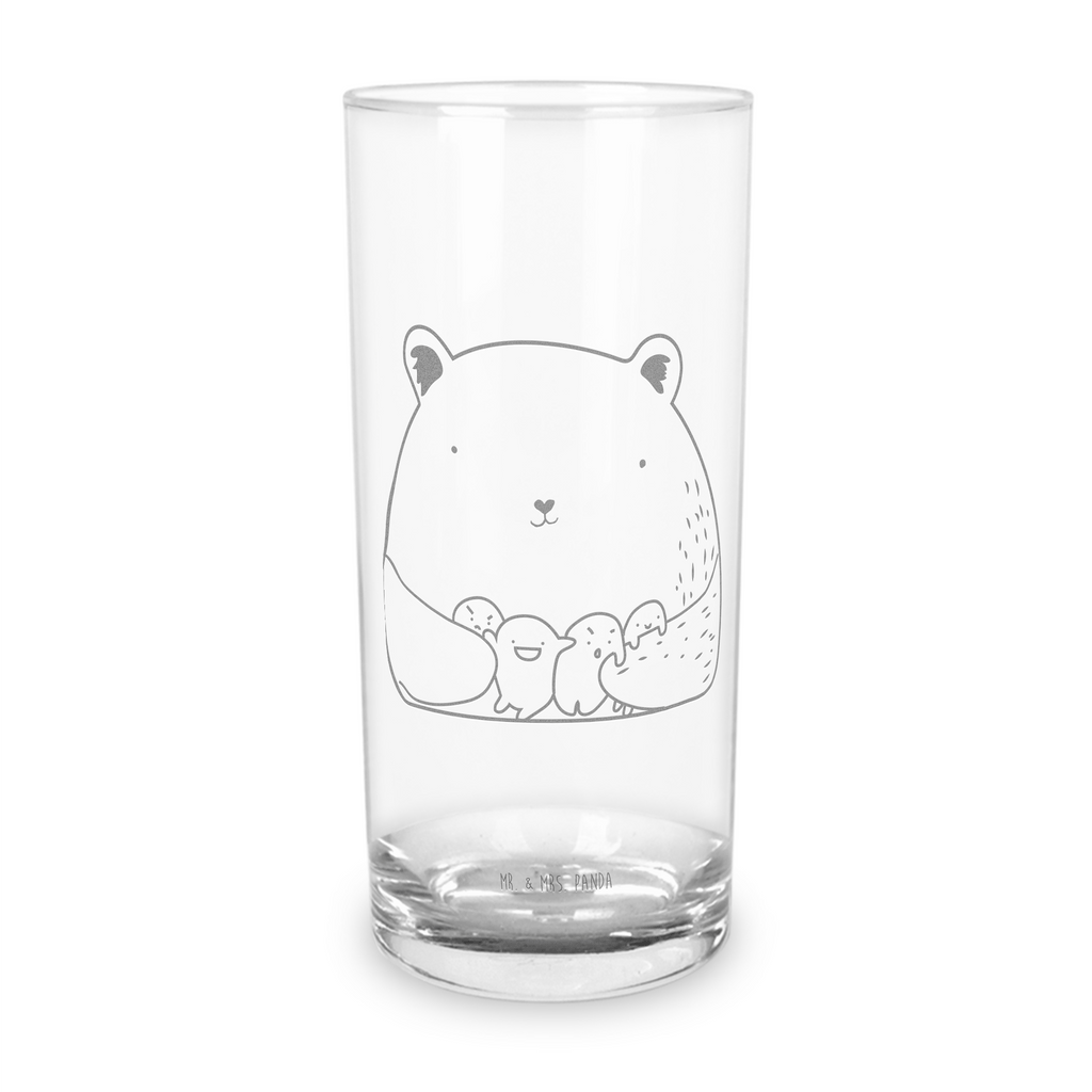 Wasserglas Bär Gefühl Wasserglas, Glas, Trinkglas, Wasserglas mit Gravur, Glas mit Gravur, Trinkglas mit Gravur, Bär, Teddy, Teddybär, Wahnsinn, Verrückt, Durchgedreht