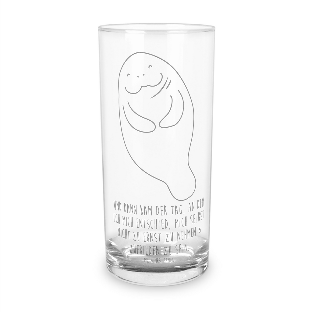 Wasserglas Seekuh happy Wasserglas, Glas, Trinkglas, Wasserglas mit Gravur, Glas mit Gravur, Trinkglas mit Gravur, Meerestiere, Meer, Urlaub, Seekuh, Seekühe, Selbstliebe, Respekt, Neuanfang, Neustart, Achtsamkeit, Zufrieden, Liebeskummer, Freundin