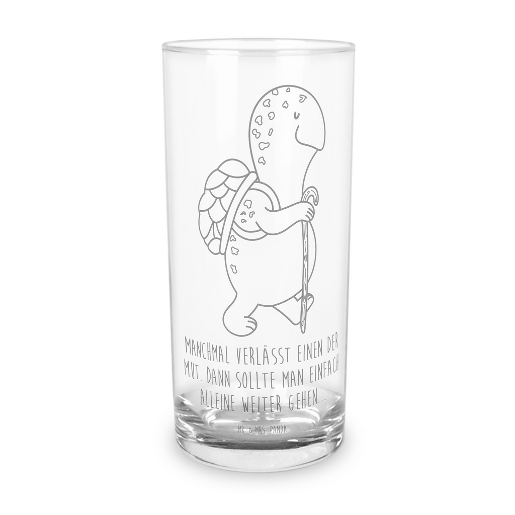 Wasserglas Schildkröte Wanderer Wasserglas, Glas, Trinkglas, Wasserglas mit Gravur, Glas mit Gravur, Trinkglas mit Gravur, Schildkröte, Schildkröten, Motivation, Motivationsspruch, Motivationssprüche, Neuanfang