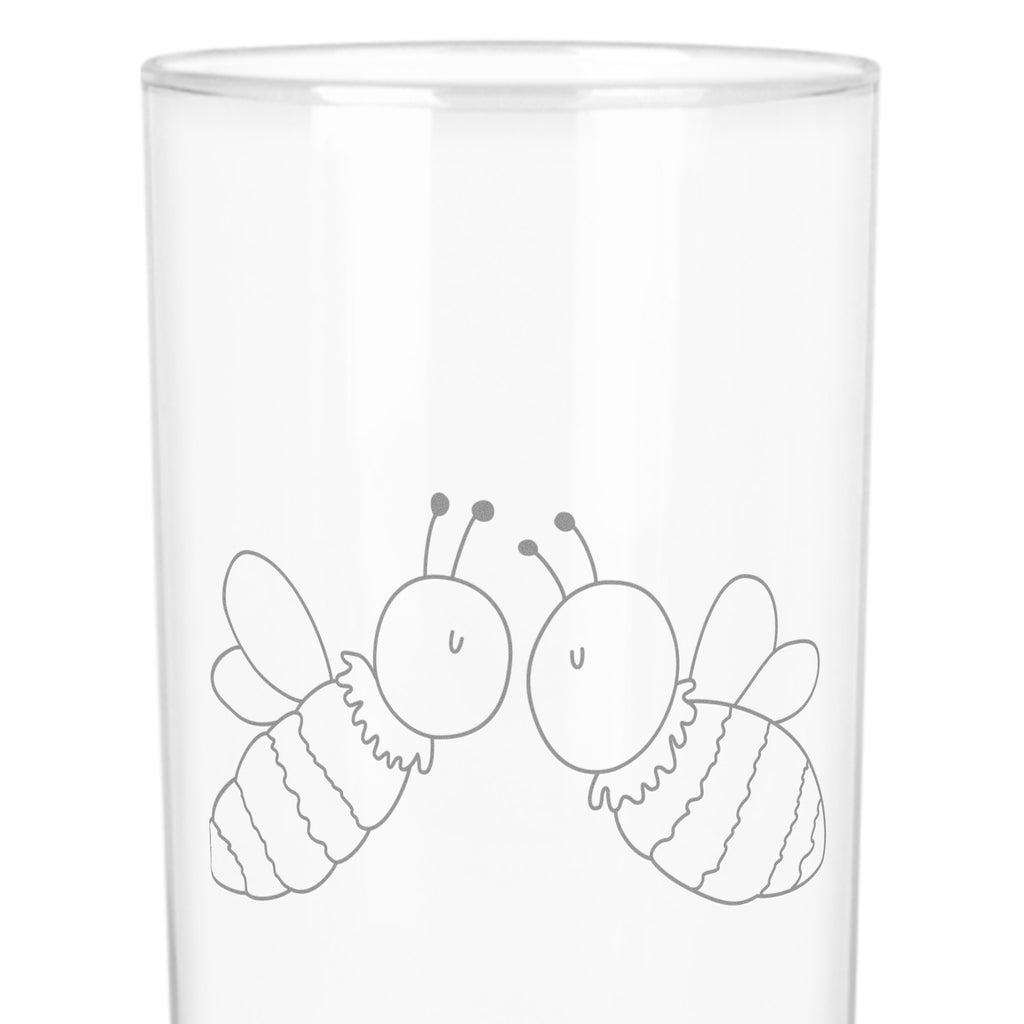 Wasserglas Biene Liebe Wasserglas, Glas, Trinkglas, Wasserglas mit Gravur, Glas mit Gravur, Trinkglas mit Gravur, Biene, Wespe, Hummel
