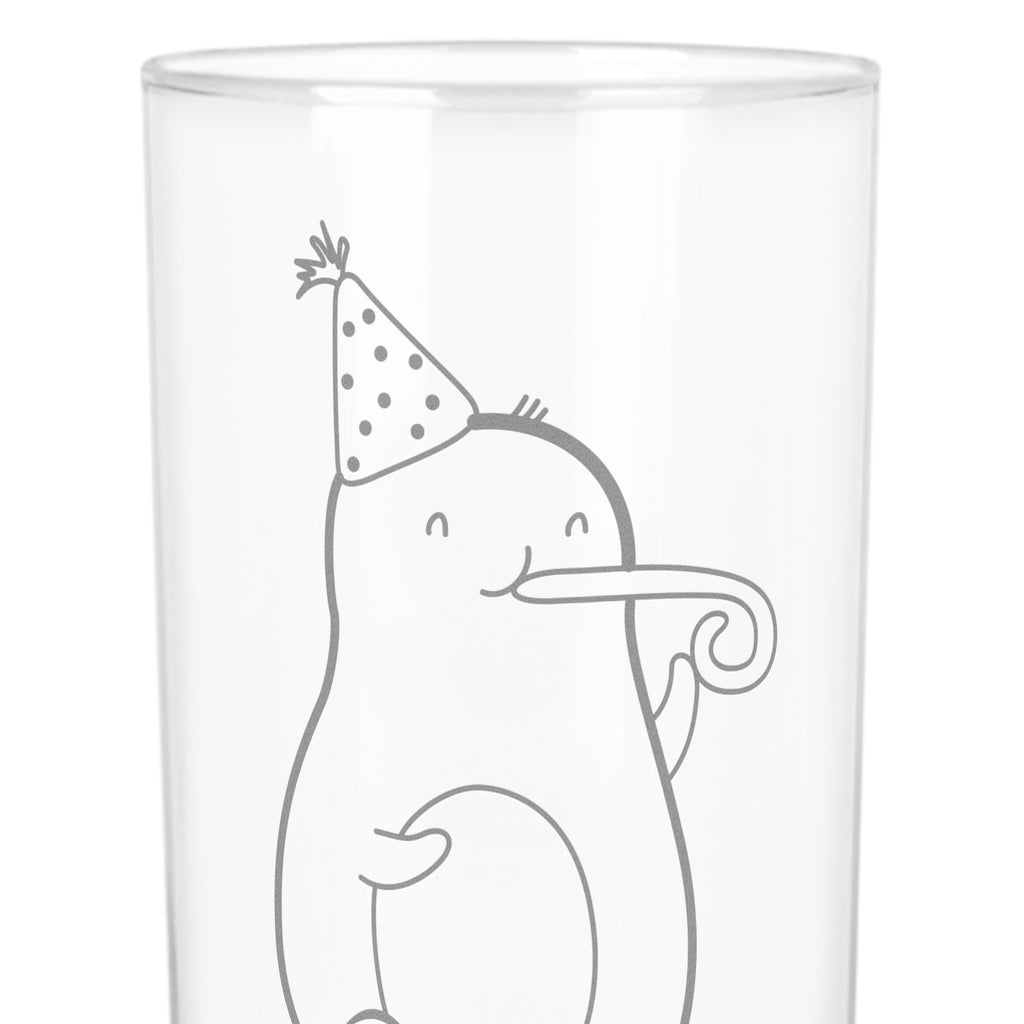 Wasserglas Avocado Partyhupe Wasserglas, Glas, Trinkglas, Wasserglas mit Gravur, Glas mit Gravur, Trinkglas mit Gravur, Avocado, Veggie, Vegan, Gesund, Party, Feierlichkeit, Feier, Fete, Geburtstag, Gute Laune, Tröte