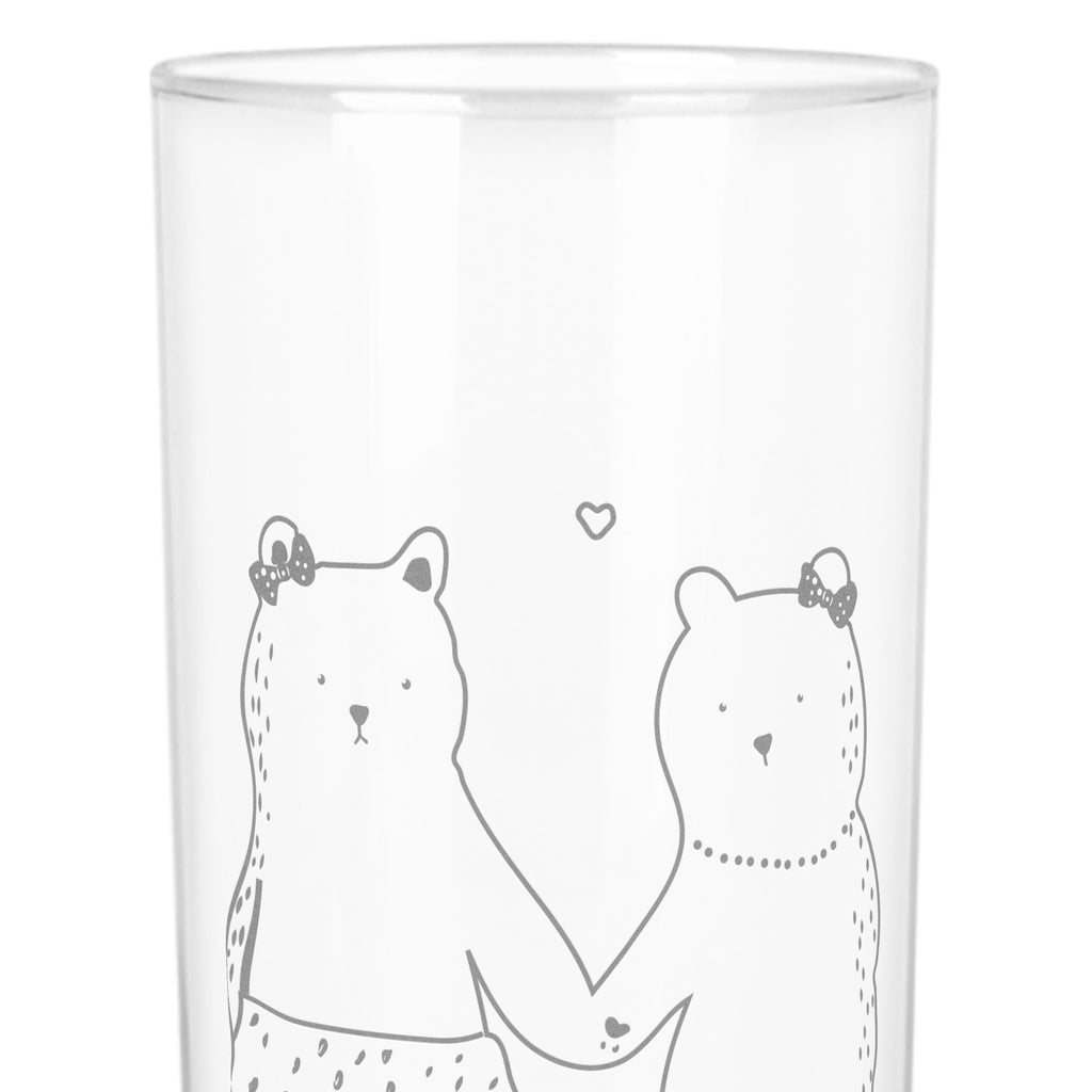 Wasserglas Bär Freundin Wasserglas, Glas, Trinkglas, Wasserglas mit Gravur, Glas mit Gravur, Trinkglas mit Gravur, Bär, Teddy, Teddybär, Bär Freundin Beste Freund Liebe Liebesbeweis Verliebt Kumpel Kumpeliene