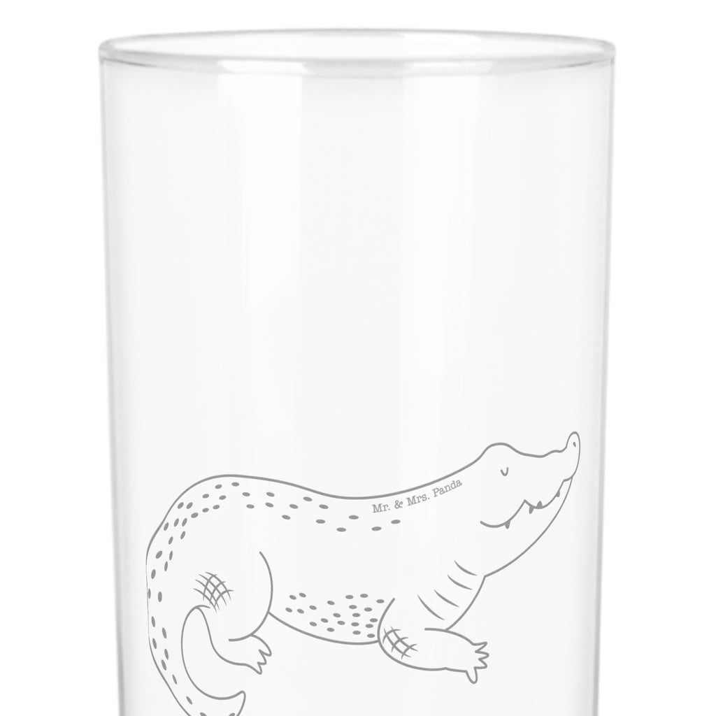 Wasserglas Krokodil Wasserglas, Glas, Trinkglas, Wasserglas mit Gravur, Glas mit Gravur, Trinkglas mit Gravur, Meerestiere, Meer, Urlaub, Krokodil, Krokodile, verrückt sein, spontan sein, Abenteuerlust, Reiselust, Freundin, beste Freundin, Lieblingsmensch