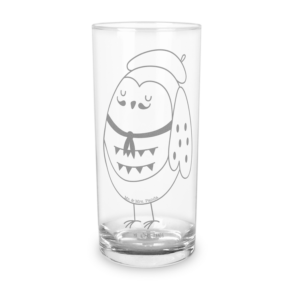 Wasserglas Eule Französisch Wasserglas, Glas, Trinkglas, Wasserglas mit Gravur, Glas mit Gravur, Trinkglas mit Gravur, Eule, Eulen, Eule Deko, Owl, hibou, La vie est belle, das Leben ist schön, Spruch schön, Spruch Französisch, Frankreich