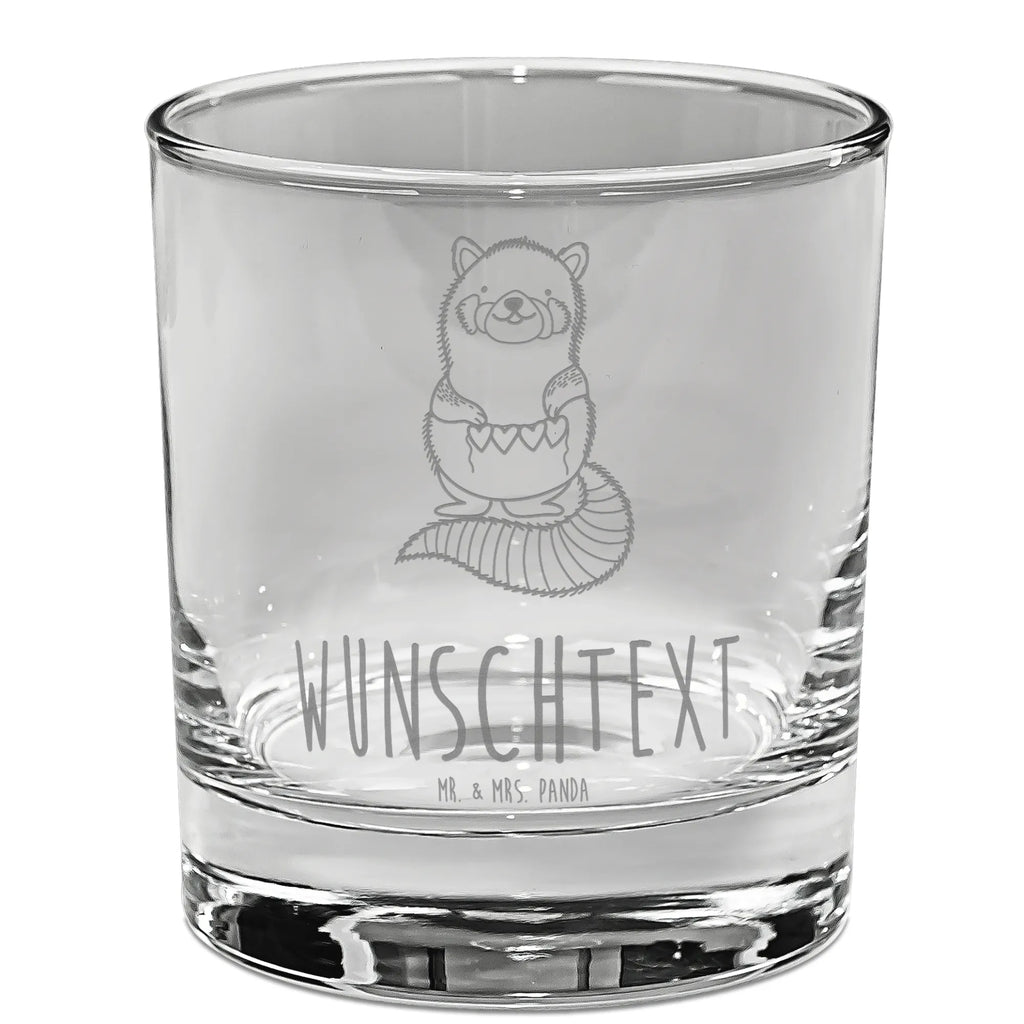 Personalisiertes Gin Glas Roter Panda Personalisiertes Ginglas, Personalisiertes Gin Glas, Personalisiertes Gin Glas mit Gravur, Personalisiertes Gin Glas mit Spruch, Personalisiertes Gin Glas mit Sprüchen, Ginglas mit Wunschtext, Tiermotive, Gute Laune, lustige Sprüche, Tiere, Panda, Liebe, Rot, Herz, Liebling, Lieblingsmensch