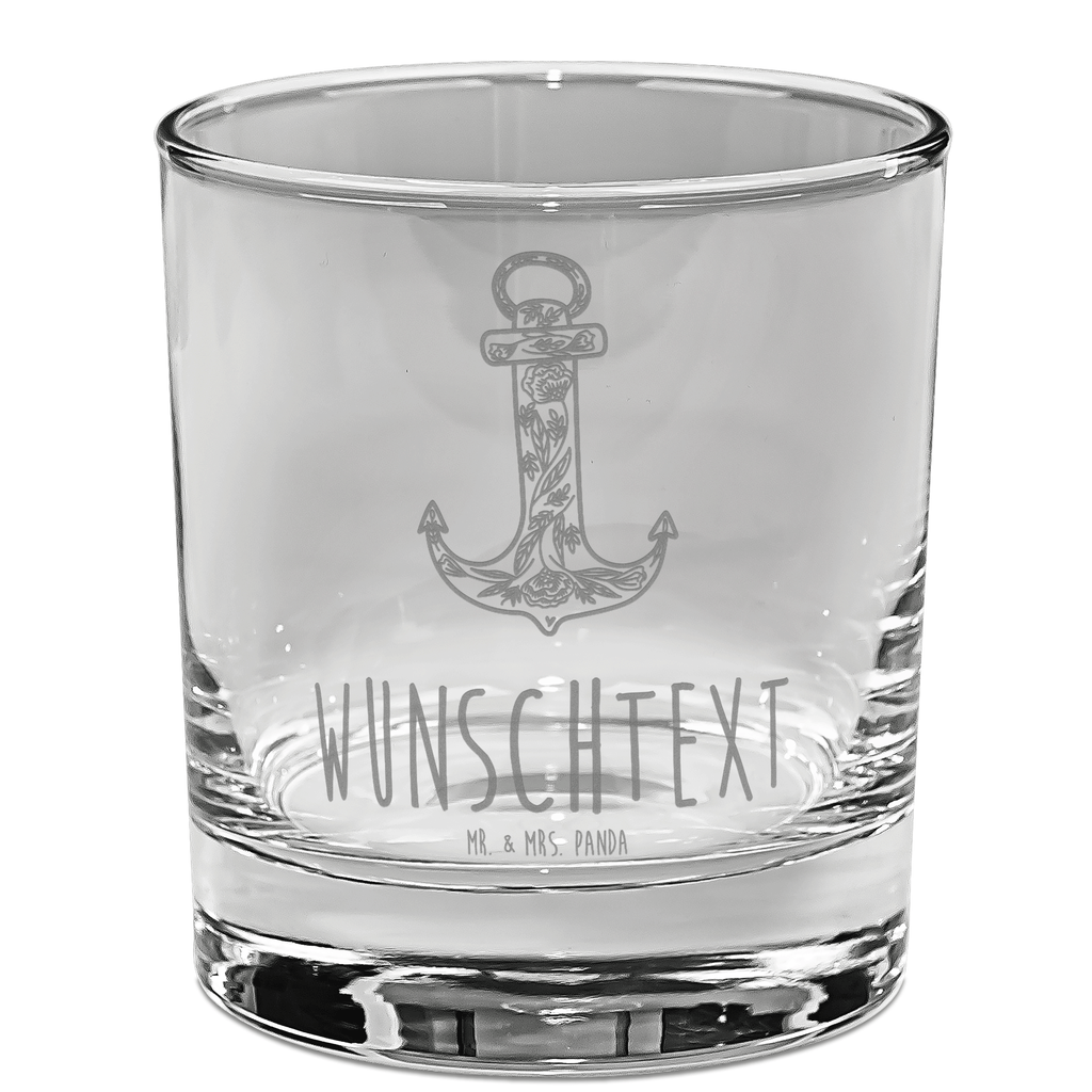 Personalisiertes Gin Glas Anker Blau Personalisiertes Ginglas, Personalisiertes Gin Glas, Personalisiertes Gin Glas mit Gravur, Personalisiertes Gin Glas mit Spruch, Personalisiertes Gin Glas mit Sprüchen, Ginglas mit Wunschtext, Tiermotive, Gute Laune, lustige Sprüche, Tiere