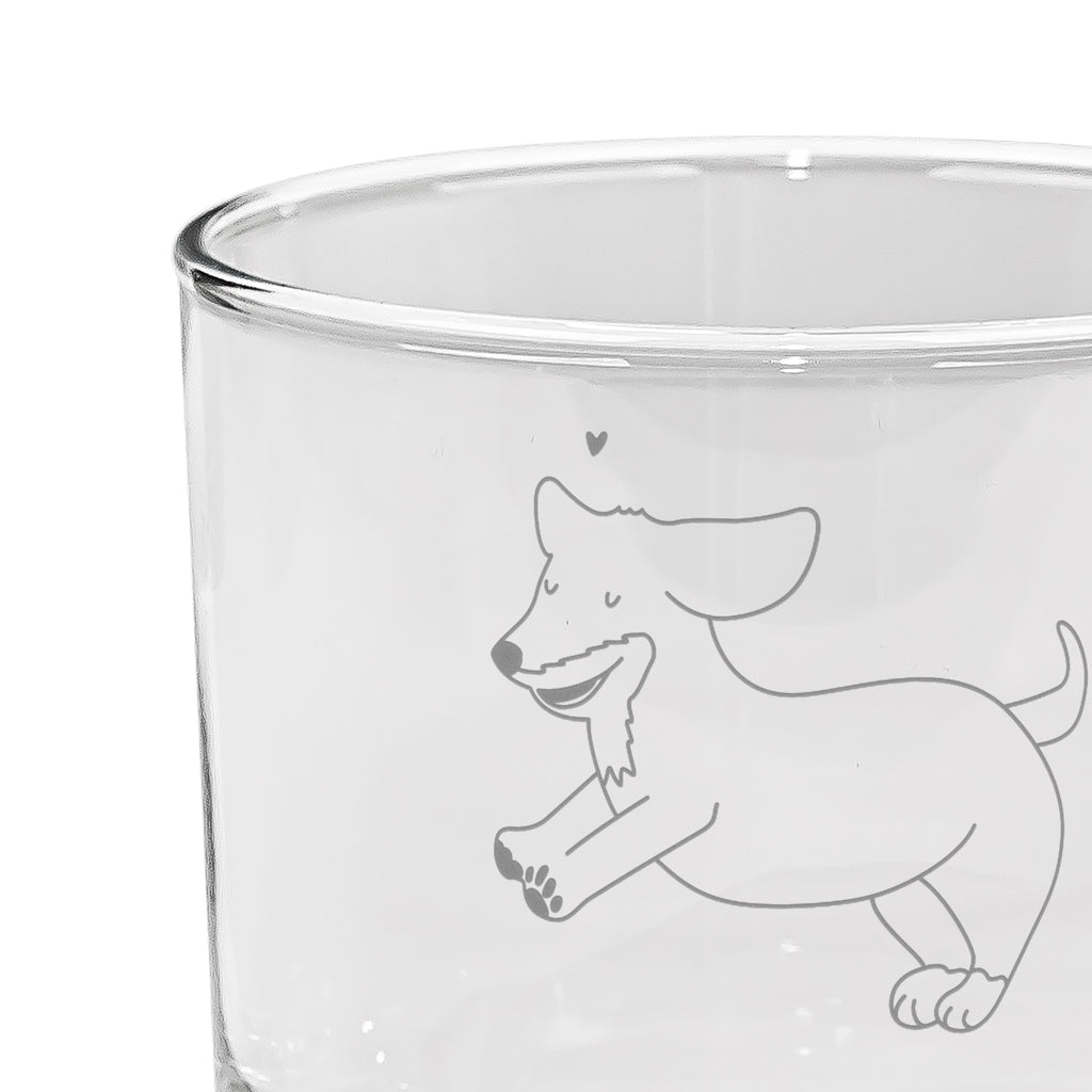 Personalisiertes Gin Glas Hund Dackel fröhlich Personalisiertes Ginglas, Personalisiertes Gin Glas, Personalisiertes Gin Glas mit Gravur, Personalisiertes Gin Glas mit Spruch, Personalisiertes Gin Glas mit Sprüchen, Ginglas mit Wunschtext, Hund, Hundemotiv, Haustier, Hunderasse, Tierliebhaber, Hundebesitzer, Sprüche, Hunde, Dackel, Dachshund, happy dog