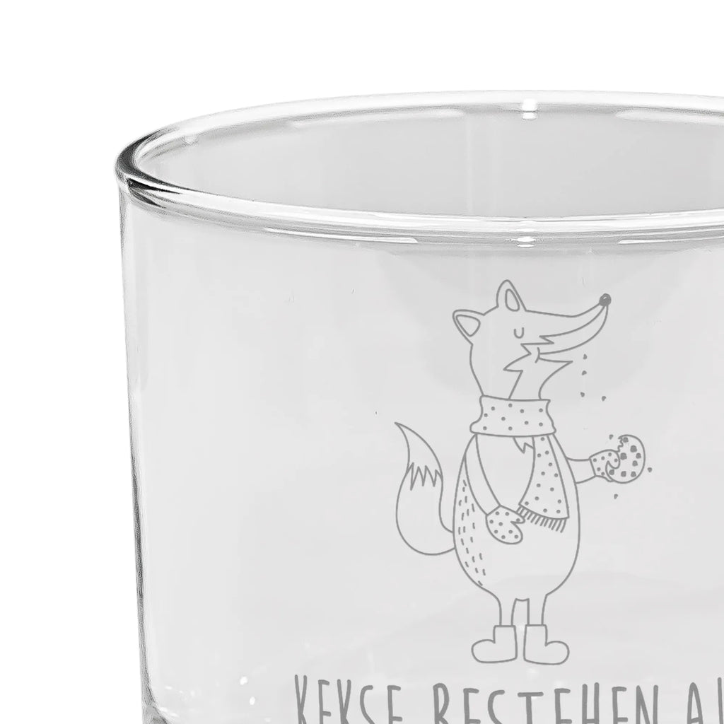 Ginglas Fuchs Keks Ginglas, Gin Glas, Gin Glas mit Gravur, Ginglas mit Spruch, Gin Glas mit Sprüchen, Fuchs, Füchse, Backen Spruch, Kekse, Winter, Weihnachtszeit, Plätzchen, Liebe, Küche Deko