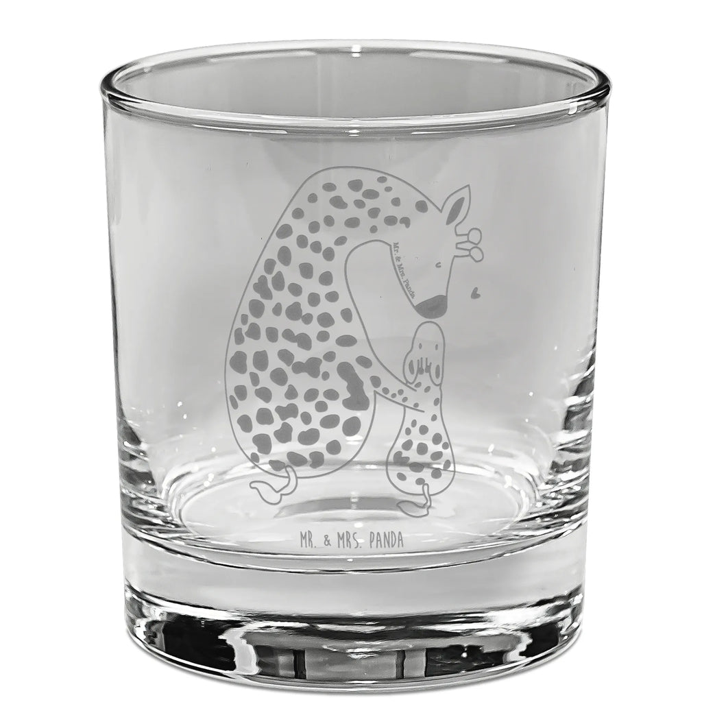 Ginglas Giraffe mit Kind Ginglas, Gin Glas, Gin Glas mit Gravur, Ginglas mit Spruch, Gin Glas mit Sprüchen, Afrika, Wildtiere, Giraffe, Kind, Mutter, Mama, Tochter, Sohn, Lieblingsmensch