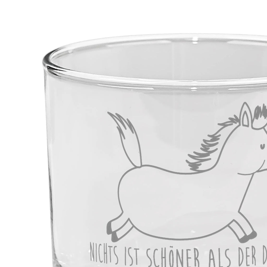 Ginglas Pferd springt Ginglas, Gin Glas, Gin Glas mit Gravur, Ginglas mit Spruch, Gin Glas mit Sprüchen, Bauernhof, Hoftiere, Landwirt, Landwirtin, Pferd, Pony, Pferde, Stall, Pferdestall, ausreiten, reiten, Pferdebesitzer