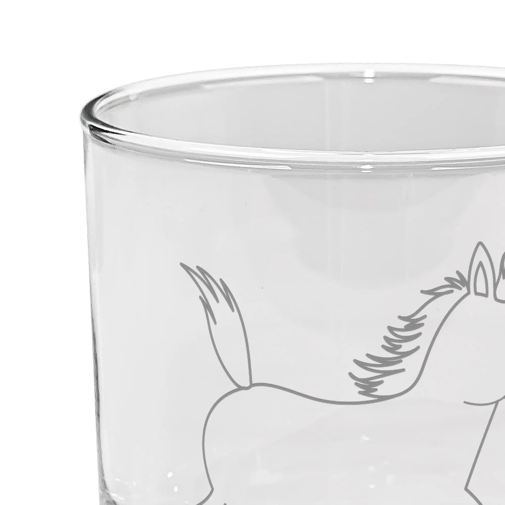 Ginglas Pferd springt Ginglas, Gin Glas, Gin Glas mit Gravur, Ginglas mit Spruch, Gin Glas mit Sprüchen, Bauernhof, Hoftiere, Landwirt, Landwirtin, Pferd, Pony, Pferde, Stall, Pferdestall, ausreiten, reiten, Pferdebesitzer