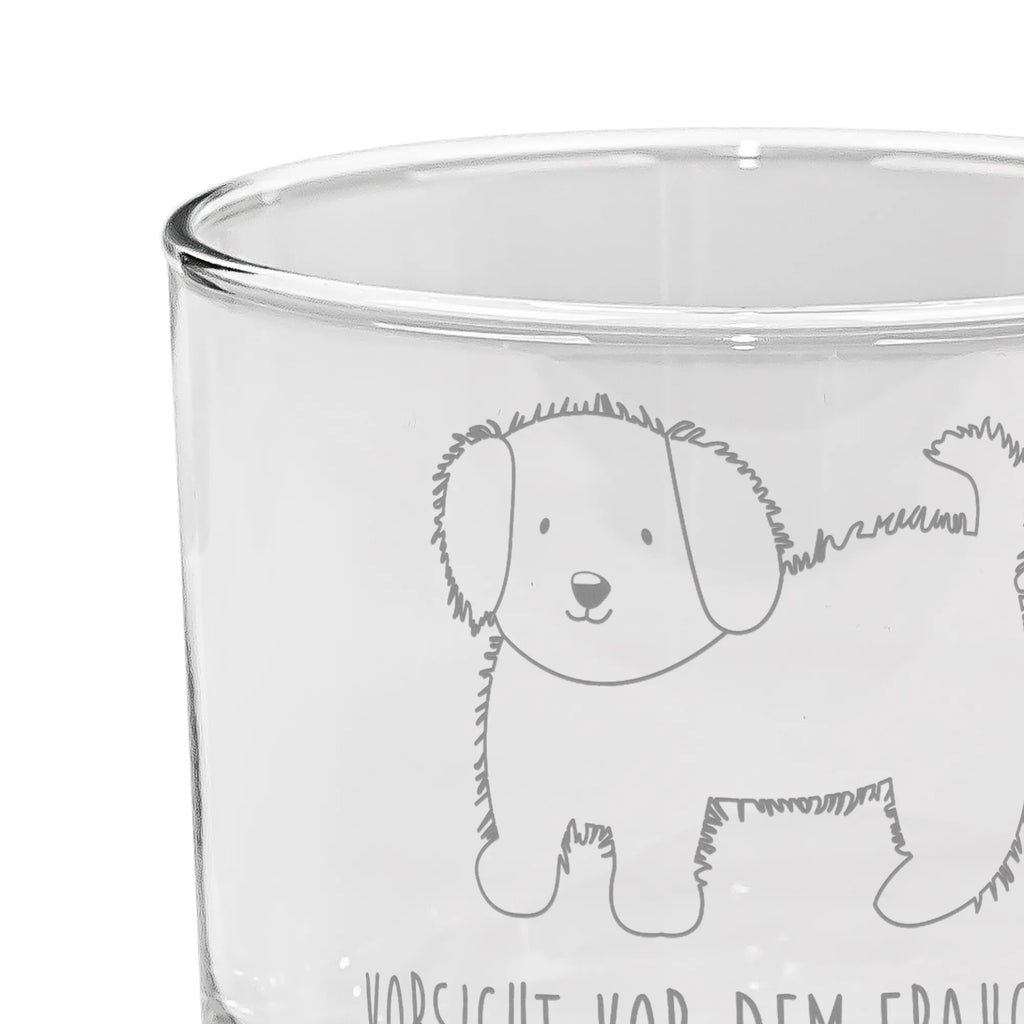 Ginglas Hund flauschig Ginglas, Gin Glas, Gin Glas mit Gravur, Ginglas mit Spruch, Gin Glas mit Sprüchen, Hund, Hundemotiv, Haustier, Hunderasse, Tierliebhaber, Hundebesitzer, Sprüche, Hunde, Frauchen, Hundemama, Hundeliebe