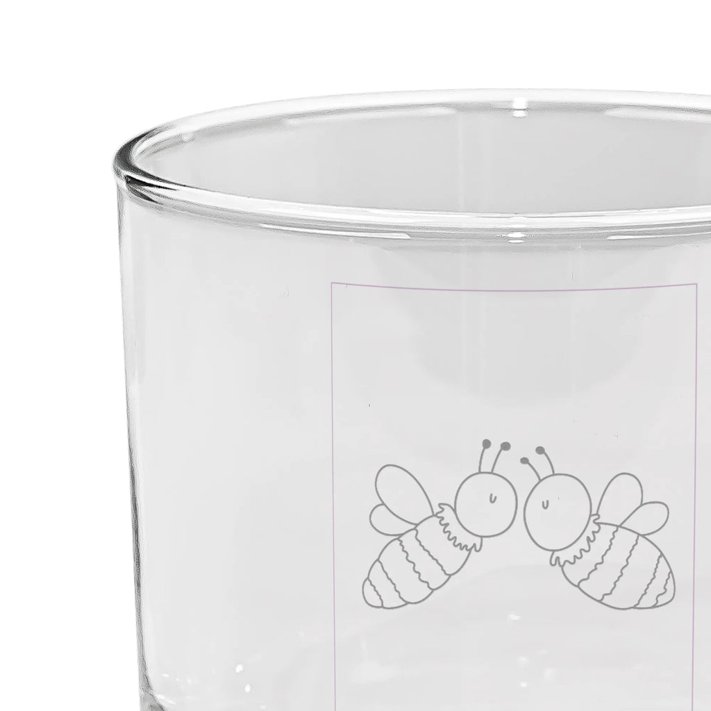 Ginglas Biene Liebe Ginglas, Gin Glas, Gin Glas mit Gravur, Ginglas mit Spruch, Gin Glas mit Sprüchen, Biene, Wespe, Hummel