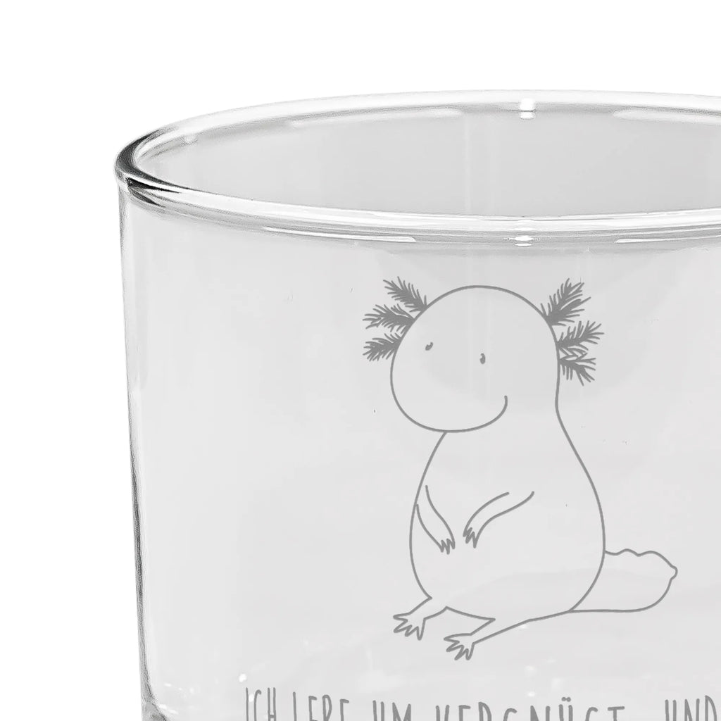 Ginglas Axolotl Ginglas, Gin Glas, Gin Glas mit Gravur, Ginglas mit Spruch, Gin Glas mit Sprüchen, Axolotl, Molch, Axolot, vergnügt, fröhlich, zufrieden, Lebensstil, Weisheit, Lebensweisheit, Liebe, Freundin