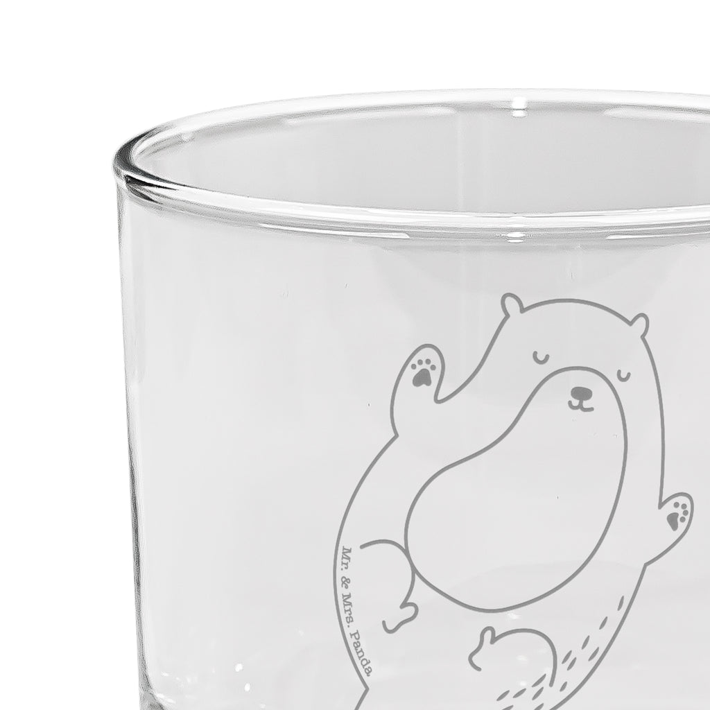 Ginglas Otter Umarmen Ginglas, Gin Glas, Gin Glas mit Gravur, Ginglas mit Spruch, Gin Glas mit Sprüchen, Otter, Fischotter, Seeotter, Otter Seeotter See Otter