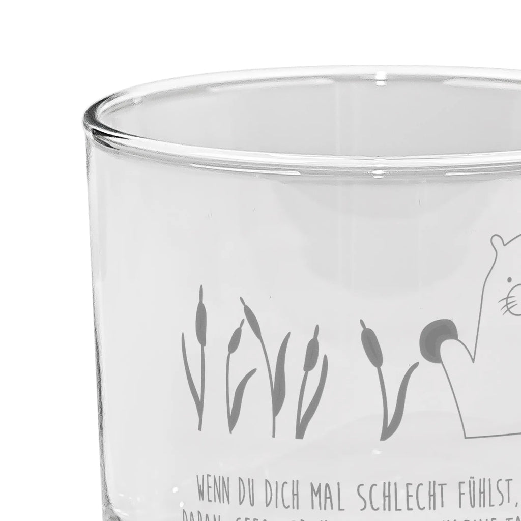 Ginglas Otter mit Stein Ginglas, Gin Glas, Gin Glas mit Gravur, Ginglas mit Spruch, Gin Glas mit Sprüchen, Otter, Fischotter, Seeotter, Otter Seeotter See Otter