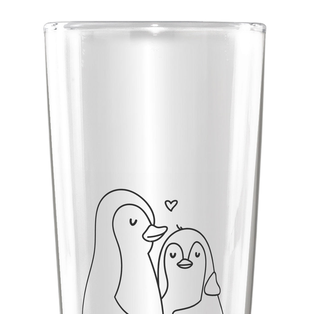 Bierglas Pinguin umarmen Bierglas, Bier Glas, Bierkrug, Bier Krug, Vatertag, Pinguin, Liebe, Liebespaar, Liebesbeweis, Liebesgeschenk, Verlobung, Jahrestag, Hochzeitstag, Hochzeit, Hochzeitsgeschenk