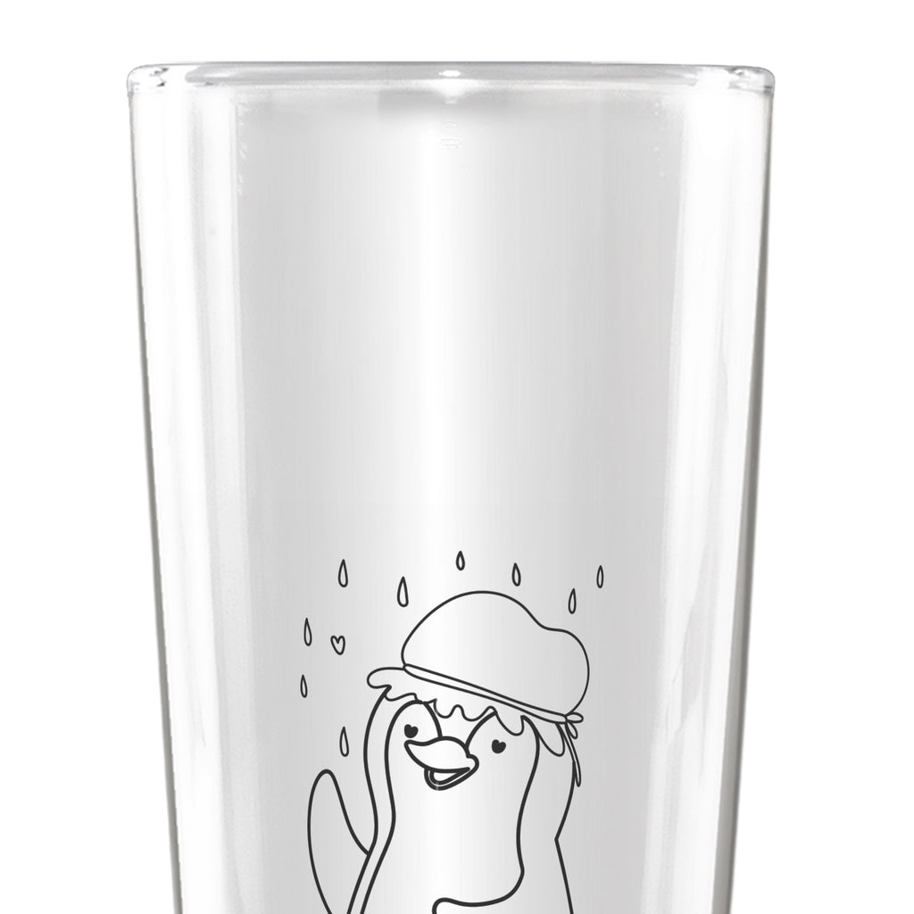 Weizenglas Pinguin Duschen Weizenglas, Weizen Glas, Vatertag, Weizenbier Glas, Weizenbierglas, Pinguin, Pinguine, Dusche, duschen, Lebensmotto, Motivation, Neustart, Neuanfang, glücklich sein