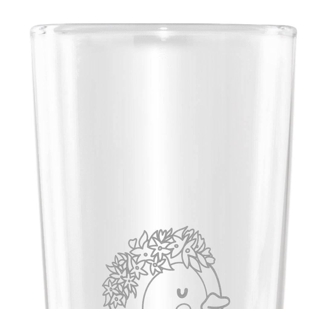 Weizenglas Pinguin Blumen Weizenglas, Weizen Glas, Vatertag, Weizenbier Glas, Weizenbierglas, Pinguin, Pinguine, Blumenkranz, Universum, Leben, Wünsche, Ziele, Lebensziele, Motivation, Lebenslust, Liebeskummer, Geschenkidee