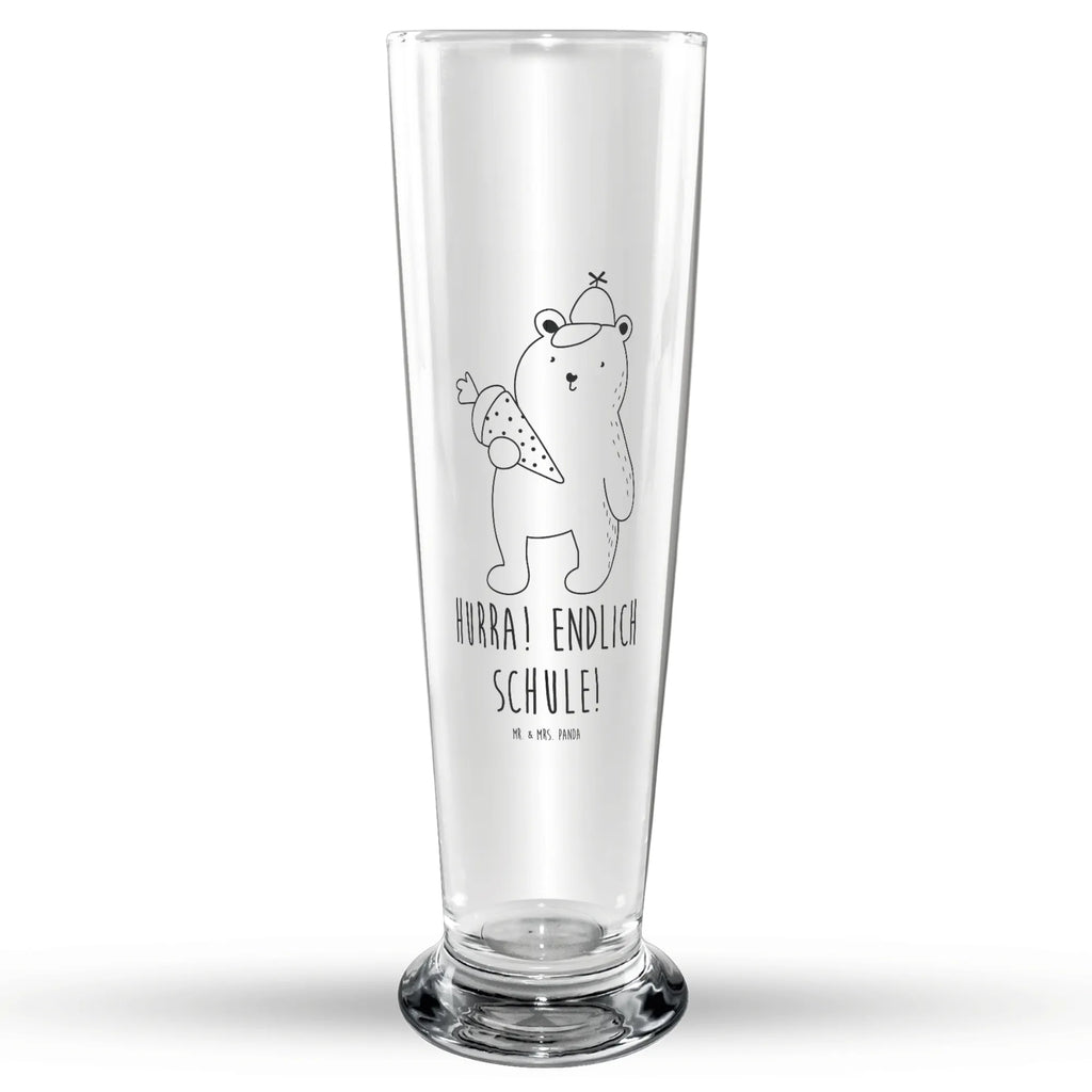 Weizenglas Bär Schultüte Weizenglas, Weizen Glas, Vatertag, Weizenbier Glas, Weizenbierglas, Bär, Teddy, Teddybär, Bär Motiv, Schultüte, Erster Schultag Geschenk, Einschulung Geschenk, Schule Geschenk, Grundschule, Schulanfang, Schulbeginn