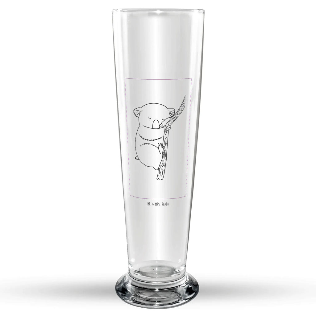 Weizenglas Koalabär Weizenglas, Weizen Glas, Vatertag, Weizenbier Glas, Weizenbierglas, Tiermotive, Gute Laune, lustige Sprüche, Tiere, Koala, träumen, Traum, schlafen, Schlafzimmer, Traumland, Bär, Koalabär