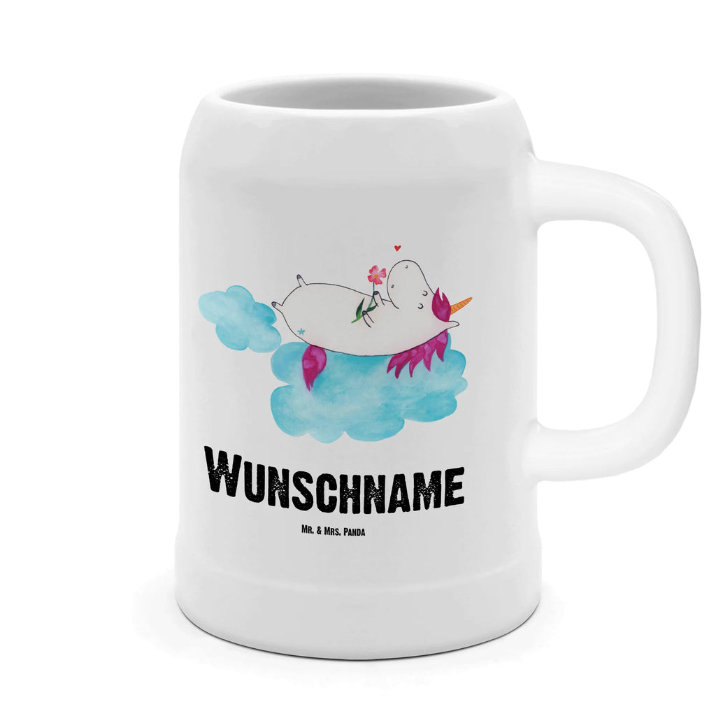 Personalisierter Bierkrug Einhorn Verliebt Bierkrug mit Namen, Bierkrug personalisieren, Bierglas mit Namen, Personalisierung, Bedrucken, Einhorn, Einhörner, Einhorn Deko, Pegasus, Unicorn, verliebt, Liebe, Liebesbeweis, Freundin, Wolke