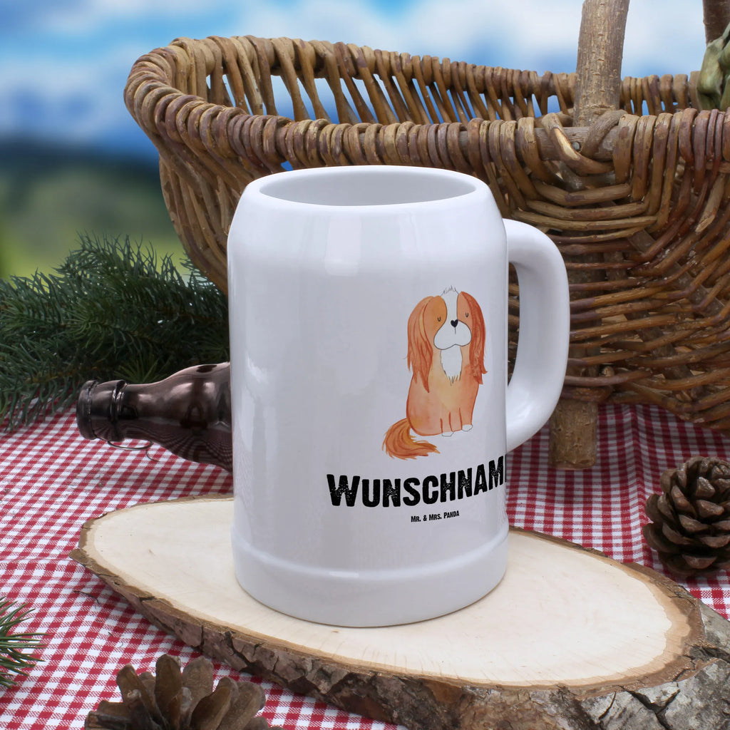 Personalisierter Bierkrug Hund Cavalier King Charles Spaniel Bierkrug mit Namen, Bierkrug personalisieren, Bierglas mit Namen, Personalisierung, Bedrucken, Hund, Hundemotiv, Haustier, Hunderasse, Tierliebhaber, Hundebesitzer, Sprüche, Cavalier King Charles Spaniel, Cockerspaniel, Spaniel, Spruch, schönster Hund