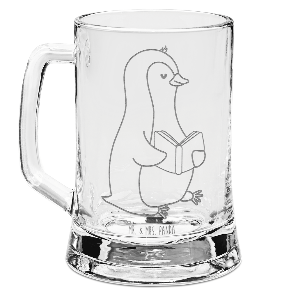 Gravur Bierkrug Pinguin Buch Bierkrug, Bier Krug, Bierkrug Glas, Vatertag, Pinguin, Pinguine, Buch, Lesen, Bücherwurm, Nichtstun, Faulenzen, Ferien, Urlaub, Freizeit