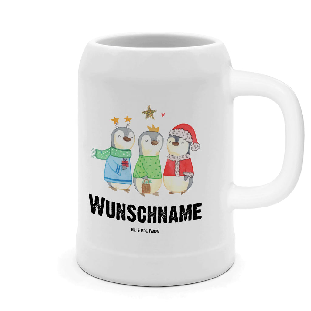 Personalisierter Bierkrug Winterzeit Heilige drei Könige Bierkrug mit Namen, Bierkrug personalisieren, Bierglas mit Namen, Personalisierung, Bedrucken, Winter, Weihnachten, Weihnachtsdeko, Nikolaus, Advent, Heiligabend, Wintermotiv, Weihnachtsmann, Heilige drei Könige, Weihnachtstage, Weihnachtszeit