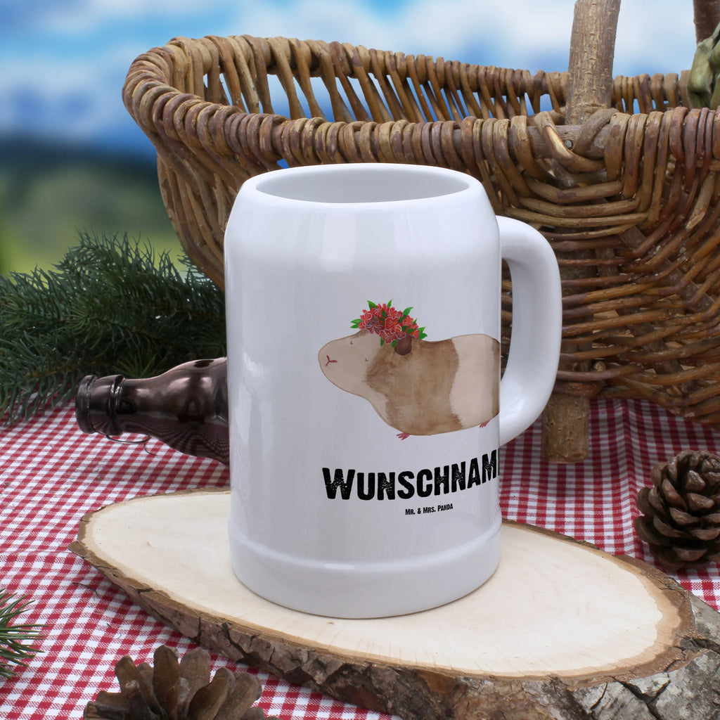 Personalisierter Bierkrug Meerschweinchen Weisheit Bierkrug mit Namen, Bierkrug personalisieren, Bierglas mit Namen, Personalisierung, Bedrucken, Tiermotive, Gute Laune, lustige Sprüche, Tiere, Meerschweinchen, Meerie, Meeries, Wunder, Blumenkind, Realität, Spruch, Weisheit, Motivation, Wunderland