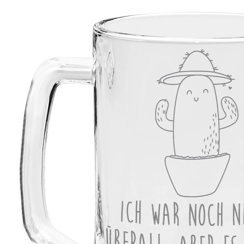 Gravur Bierkrug Kaktus Hut Bierkrug, Bier Krug, Bierkrug Glas, Vatertag, Kaktus, Kakteen, Reisen, Weltreise, Weltenbummler, Reisetagebuch, Städtetrip, Kaktusliebe, Geschenkidee, Spruch, Motivation