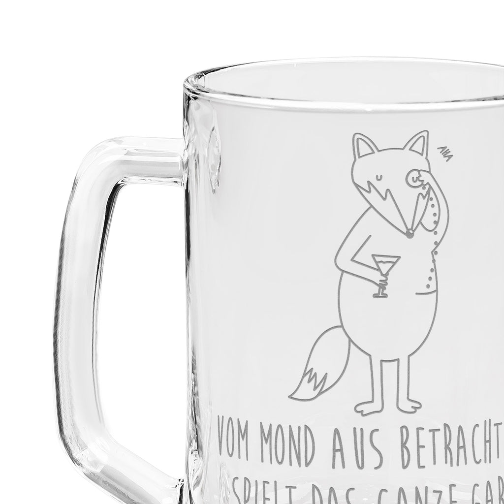 Gravur Bierkrug Fuchs Lord Bierkrug, Bier Krug, Bierkrug Glas, Vatertag, Fuchs, Füchse, tröstende Worte, Spruch lustig, Liebeskummer Geschenk, Motivation Spruch, Problemlösung